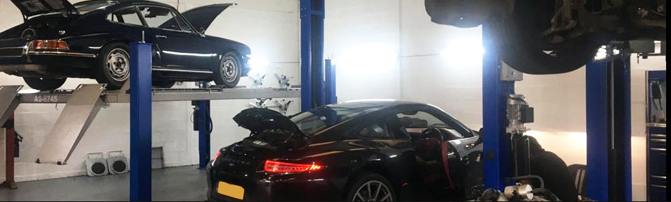 Porsche servicing